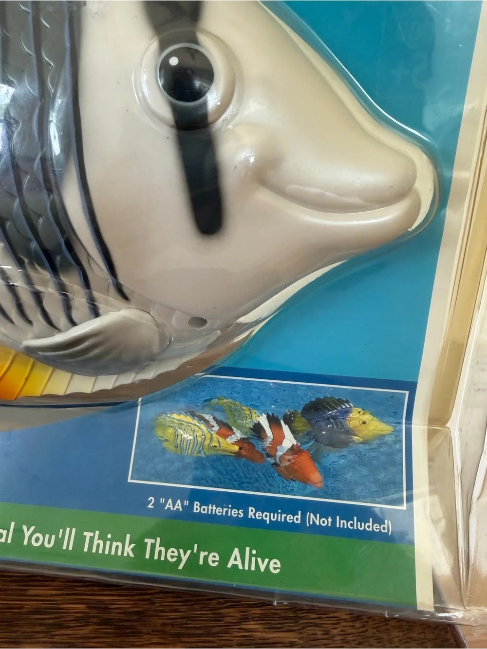 RAINBOW REEF FISH NIB Like Swim Ways Pool Toy Bed Bath and Beyond Vintage